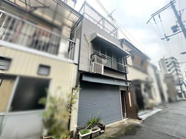 【前面道路含む現地写真】 | 大阪市旭区今市1丁目　古家付売土地