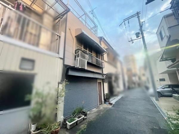 【前面道路含む現地写真】 | 大阪市旭区今市1丁目　古家付売土地