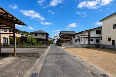 【前面道路含む現地写真】 | 滝山土地41坪建築条件なし