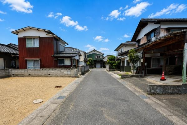 【前面道路含む現地写真】 | 滝山土地41坪建築条件なし