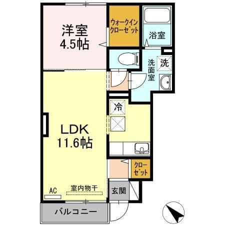 【間取り】 | アゼリア福吉
