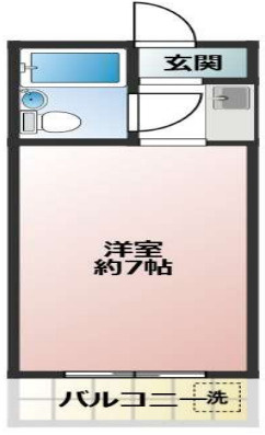 ヤングビレッジ平野の間取り