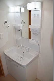 サンライズＡの洗面所