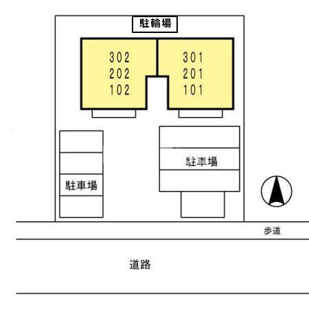ボナール東野のエントランス