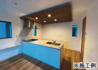 平塚市横内新築戸建て　第1-1号棟のキッチン|キッチン施工例