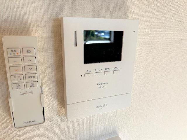 仮）北名古屋市石橋新築アパートのセキュリティ|カメラ付インターホン（イメージ）