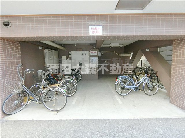 スカイコート蒲田駅前のその他共用部分|駐輪場