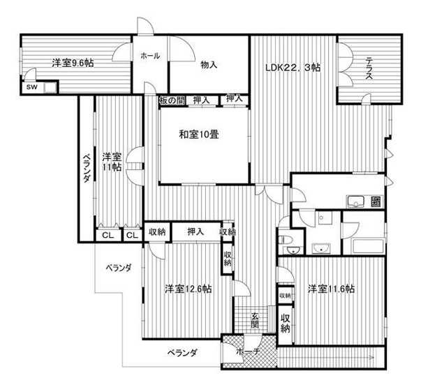 【間取り】 | 平林ビル |  