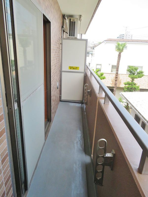 ＭＵスクエア等々力のバルコニー
