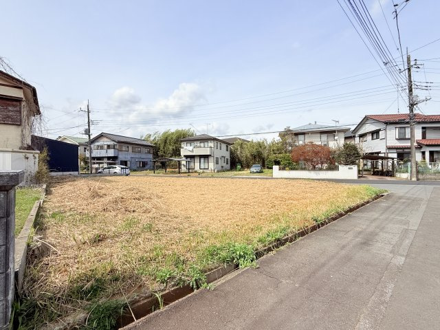 牛久市岡見町売地の外観