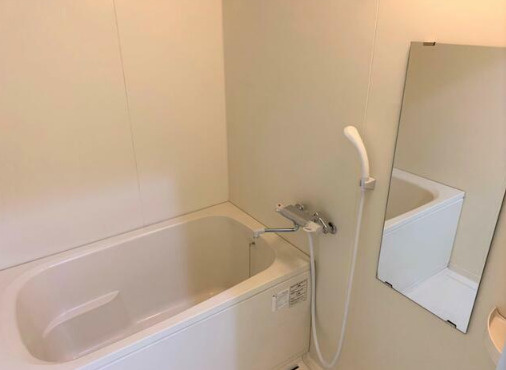 熊本市中央区南坪井町の賃貸マンションの浴室