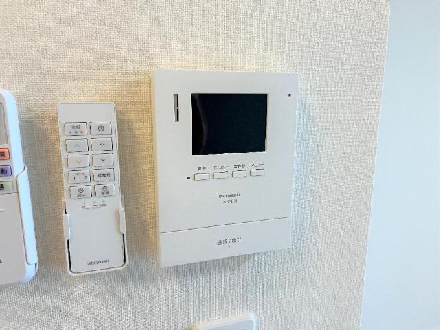 仮）北名古屋市石橋新築アパートのセキュリティ|カメラ付インターホン（イメージ）