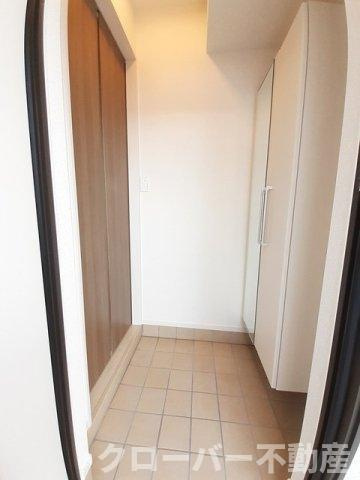 クラール柞原Ａの玄関