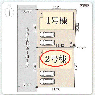 【区画図】 | リーブルガーデン桜井市外山５期 | 区画図
