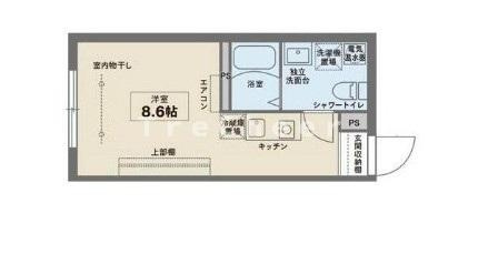 COCOFLAT武蔵関の間取り