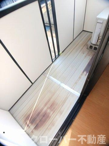 ヌーベル・シャトウ　Ｄのバルコニー
