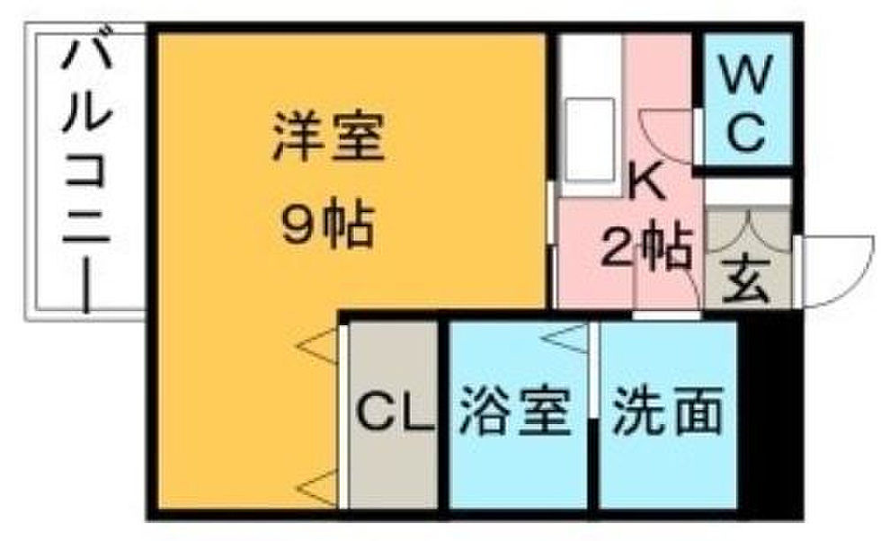 ヴィラージュⅡの間取り