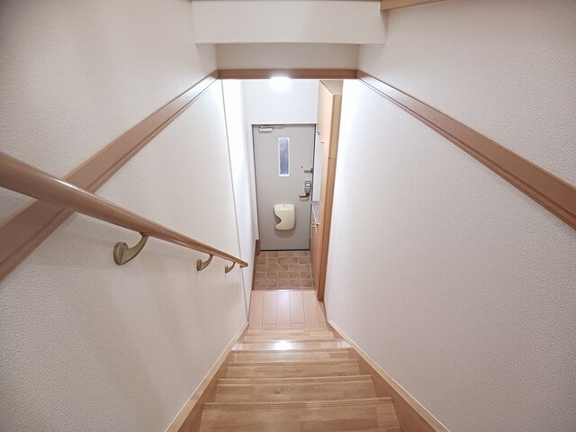 ランドコア木屋瀬の玄関