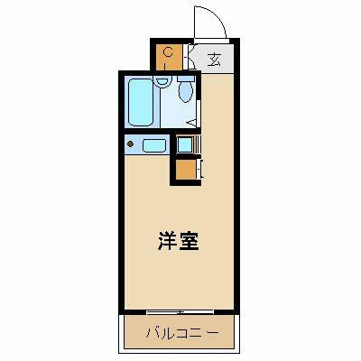 スカイコート世田谷用賀の間取り