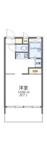 レオパレスシリウス戸田の間取り