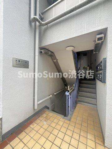 大橋コーポのエントランス