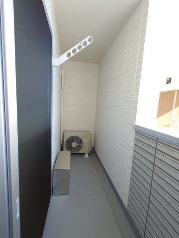 セレーノ西浦和のバルコニー