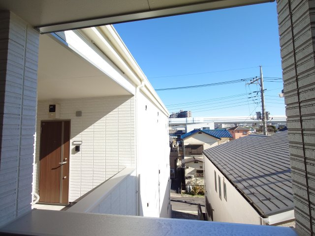 セレーノ西浦和のバルコニー
