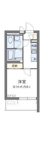 クレイノ錦の間取り|代表的な間取のため実際の間取とは異なる場合があります