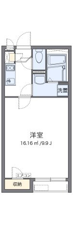 クレイノＫｓハイム七里の間取り|代表的な間取のため実際の間取とは異なる場合があります