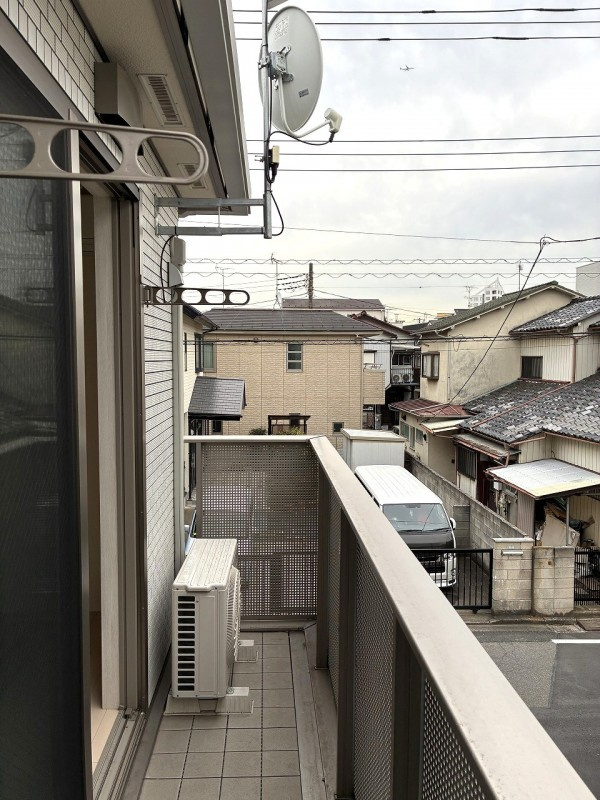 蕨市南町４丁目戸建のバルコニー|開放的で明るい空間を演出してくれるバルコニーです