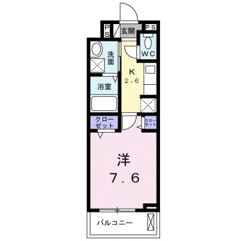 ヒカルサ　小牧田県ウエストの間取り