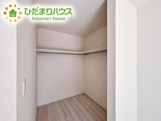 【収納】 | 第2石岡市茨城　新築戸建 | 寝室にはウォークインクローゼットを完備。スッキリ片付いた寝室が睡眠の質を上げてくれます。