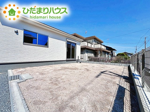【庭】 | 第2石岡市茨城　新築戸建 | お子様の元気なお外遊びも、自宅のお庭なら安心ですね(^^♪