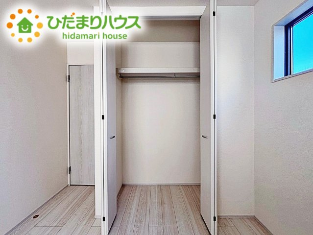 【収納】 | 第2石岡市茨城　新築戸建 | クローゼットには、衣類や日用品などを整理整頓して収納できますね！