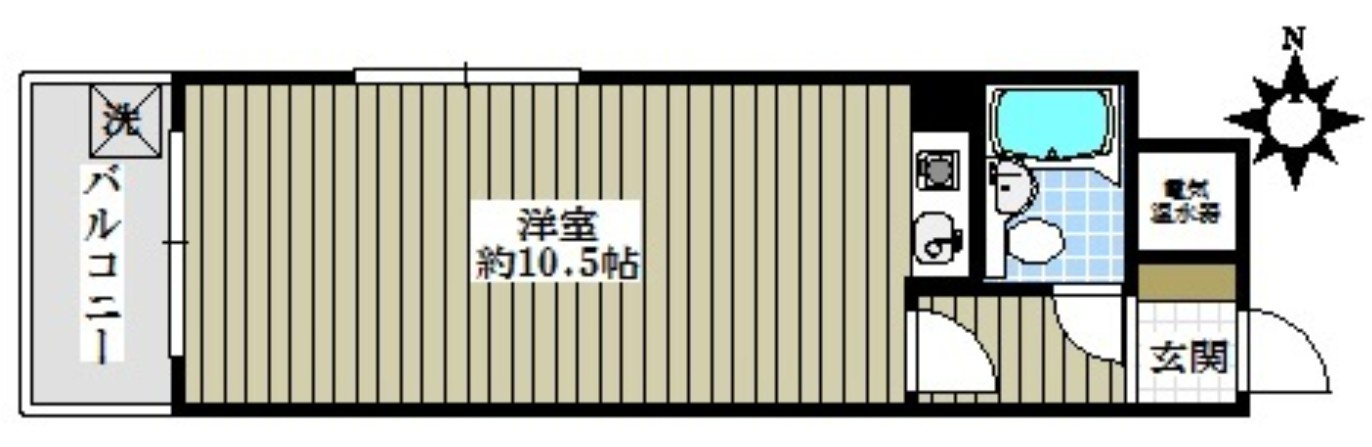 本郷ハイツの間取り