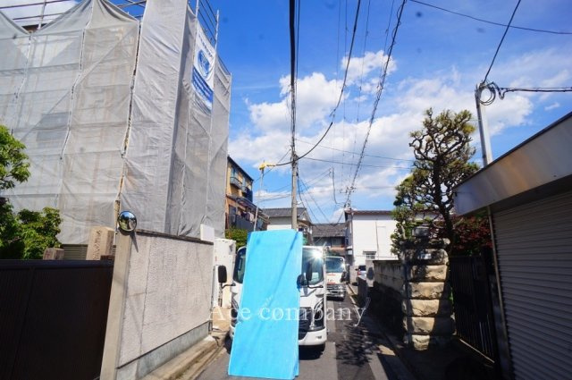 【前面道路含む現地写真】 | 八尾市東本町2丁目 | 【前面道路：幅員約3.4ｍ】