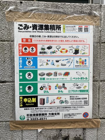 新高円寺アパートの設備