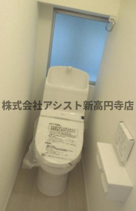 柏フラットのトイレ