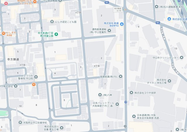 守口市寺方錦通　第2期　新築一戸建ての地図
