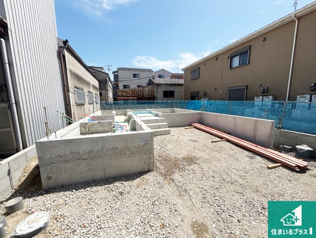 守口市寺方錦通　第2期　新築一戸建ての外観|現在建築中！落ち着いた街並みで新生活を始めることが出来そう！周辺の物件も併せてご紹介させて頂きます！