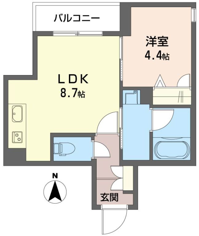 モルド船橋海神の間取り