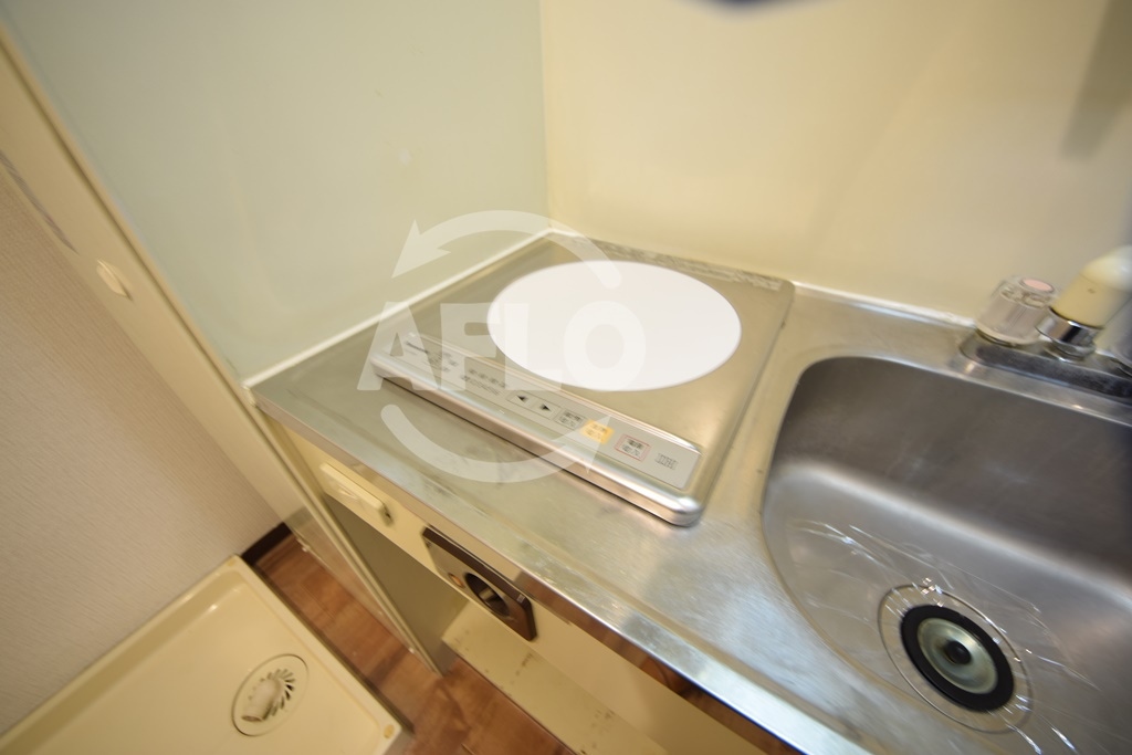 メロディーハイム夕陽丘　のキッチン|メロディーハイム夕陽丘　コンロ