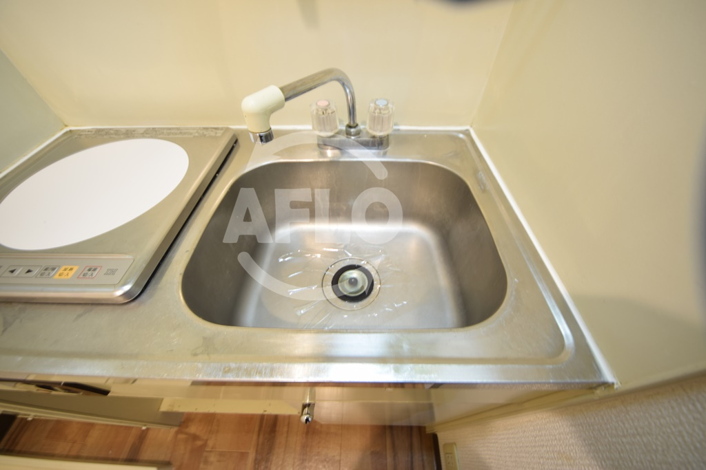 メロディーハイム夕陽丘　のキッチン|メロディーハイム夕陽丘　キッチンシンク