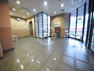 メロディーハイム夕陽丘　のロビー|メロディーハイム夕陽丘　ロビー