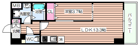 【間取り】 | Sarnath海老江