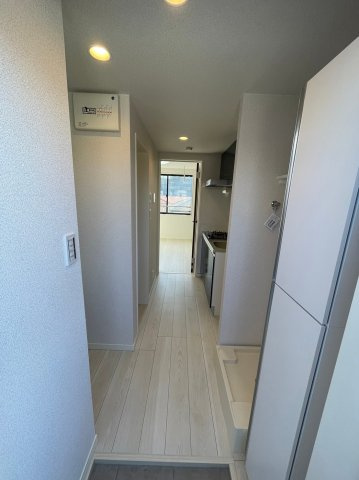 Luxe松戸の玄関