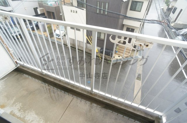 プレアール宝塚泉町のバルコニー