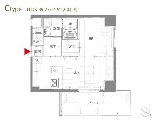 【間取り】 | レスピール与野