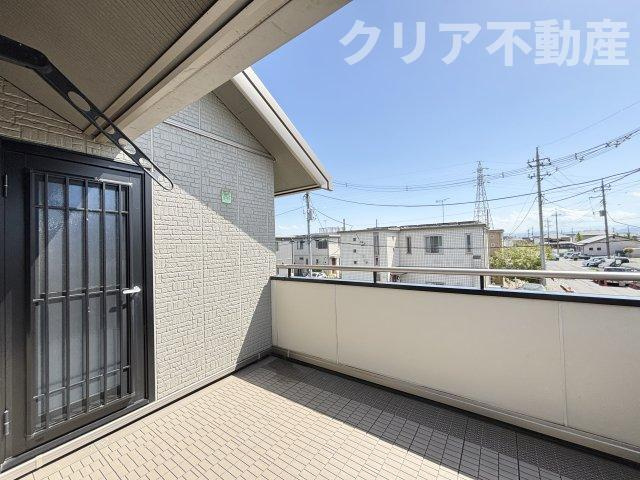 【バルコニー】 | 伊勢崎市安堀町　美築中古住宅