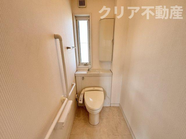 【トイレ】 | 伊勢崎市安堀町　美築中古住宅